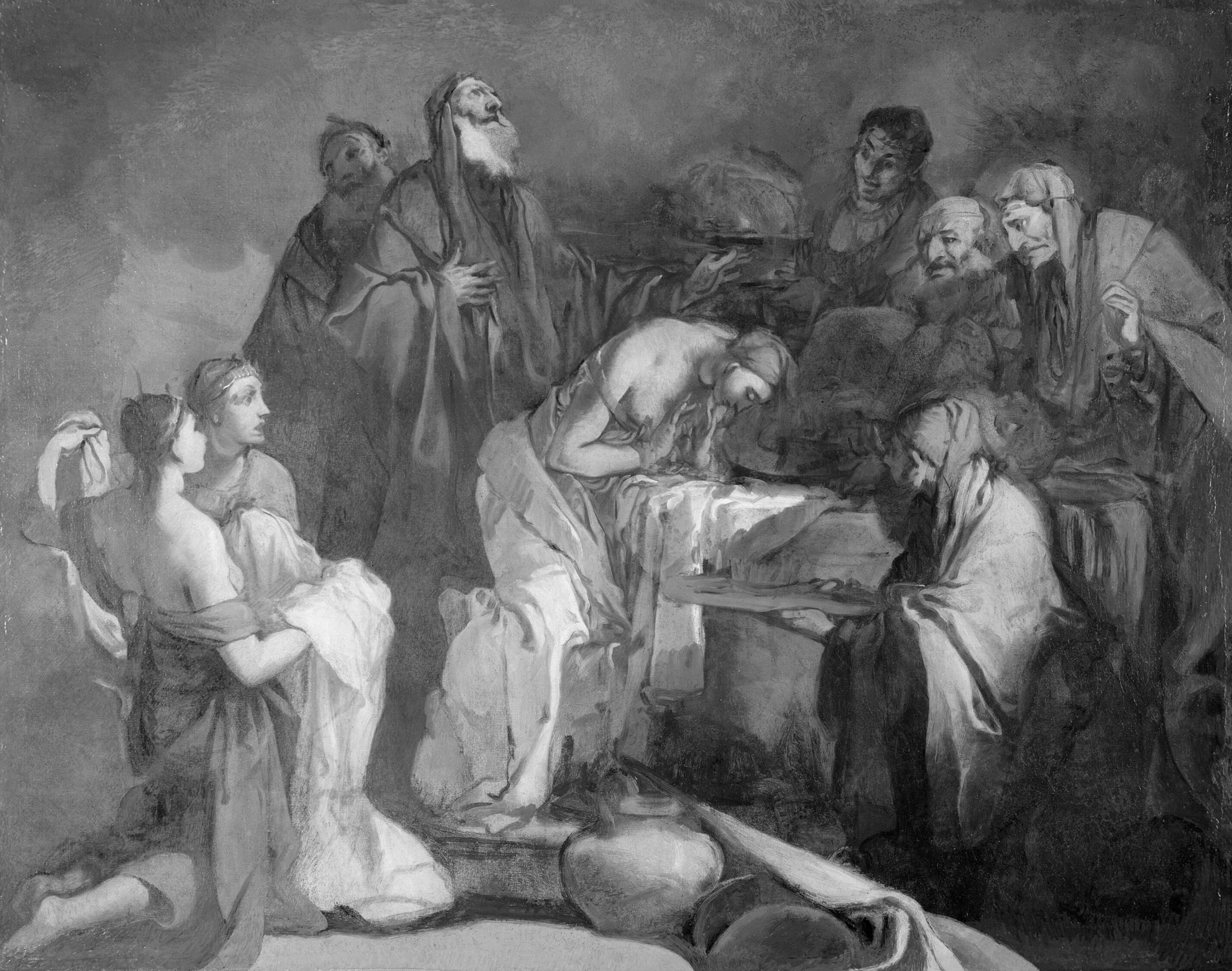 The Sacrifice of Polyxena by Giulio Carpioni, c. 1650 — fine art print