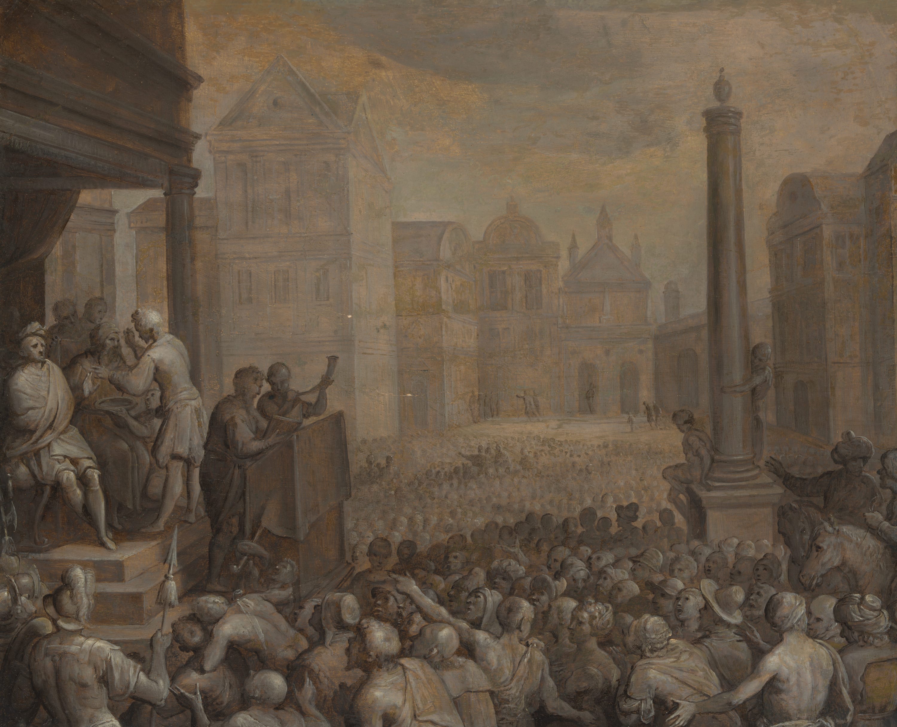 The Judgement of Zaleucus by Otto van Veen, c. 1605 — fine art print