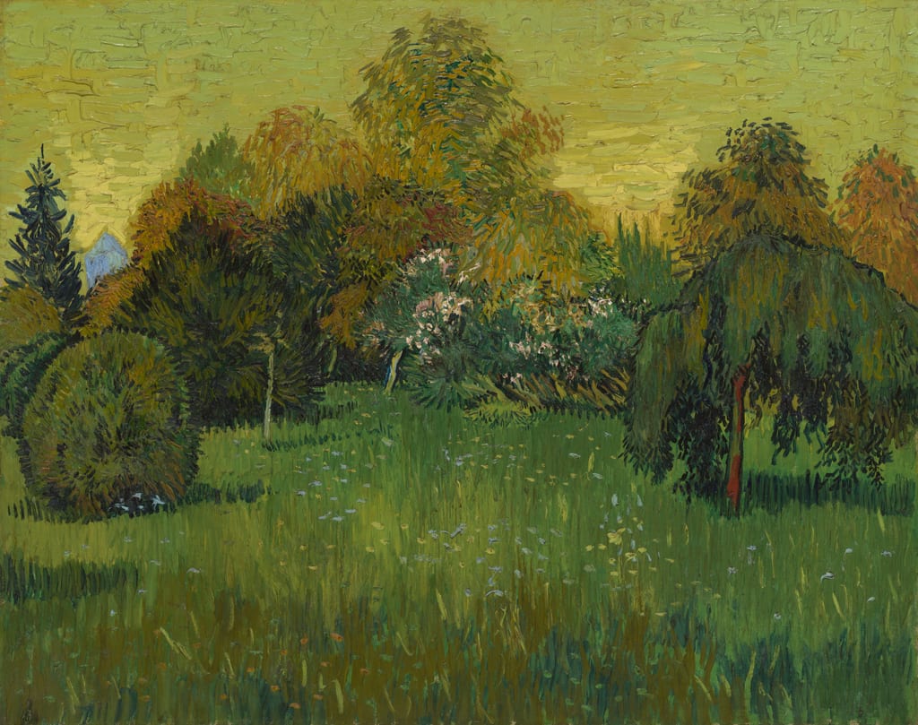 The Poet's Garden by Vincent van Gogh, 1888 — fine art print
