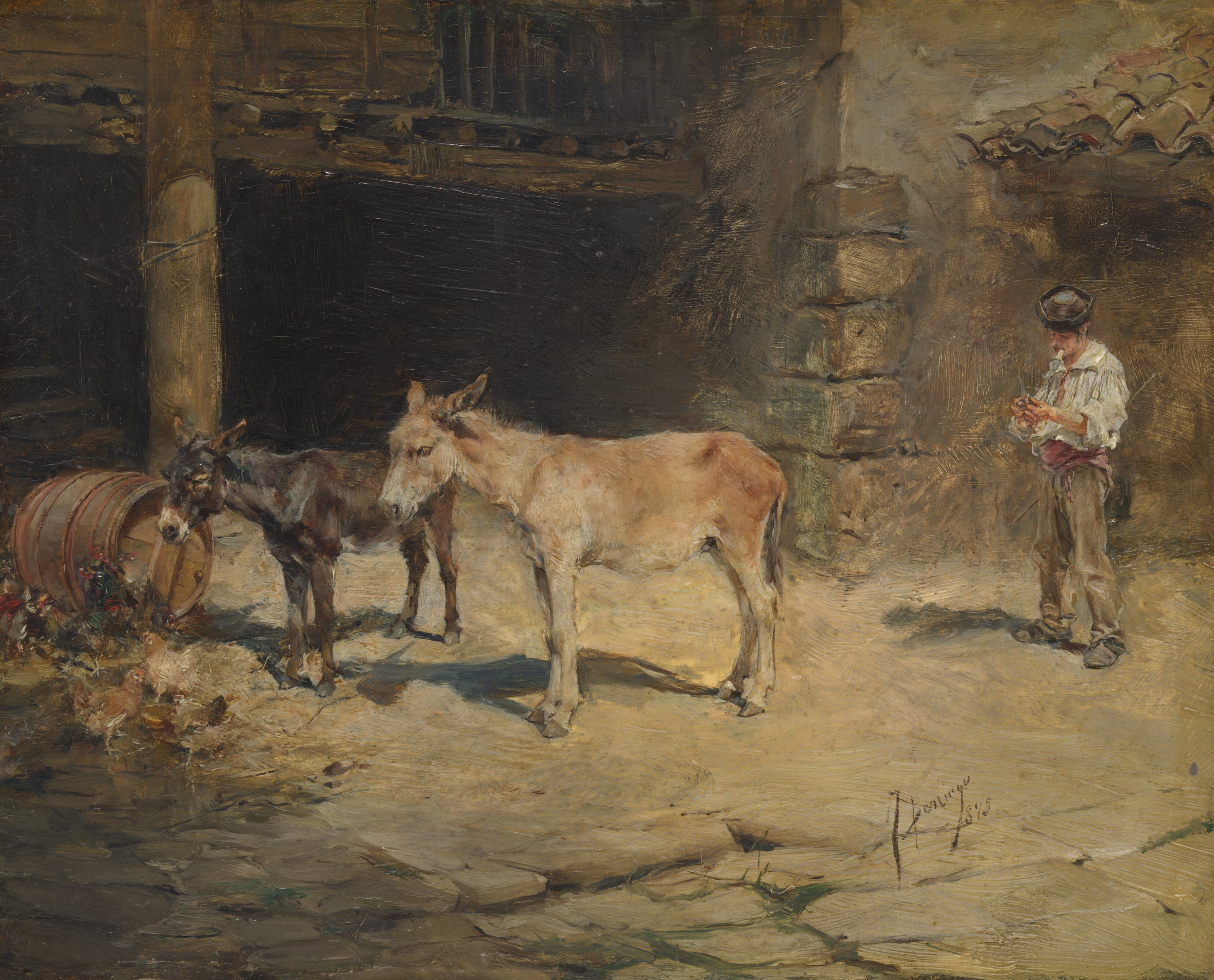 Spain by Francisco Domingo y Marqués, 1878 — fine art print