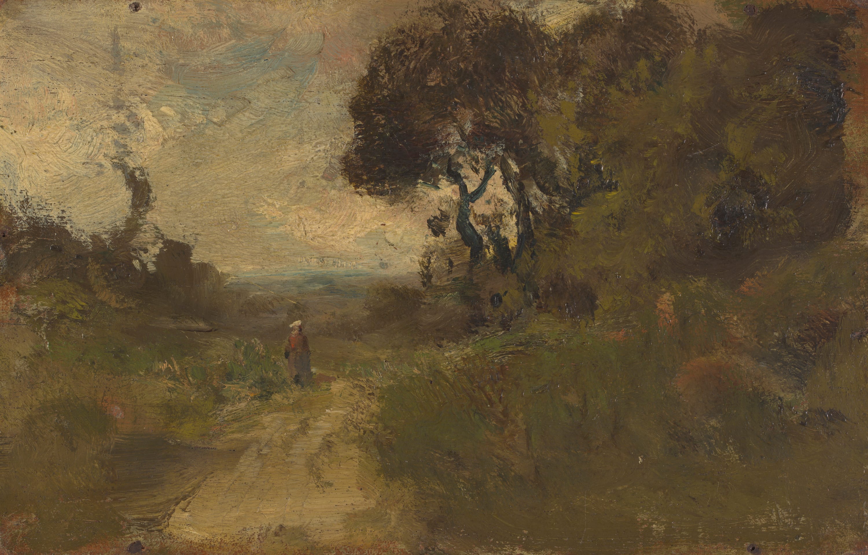 Landscape by William Keith, 1868-1900 — fine art print