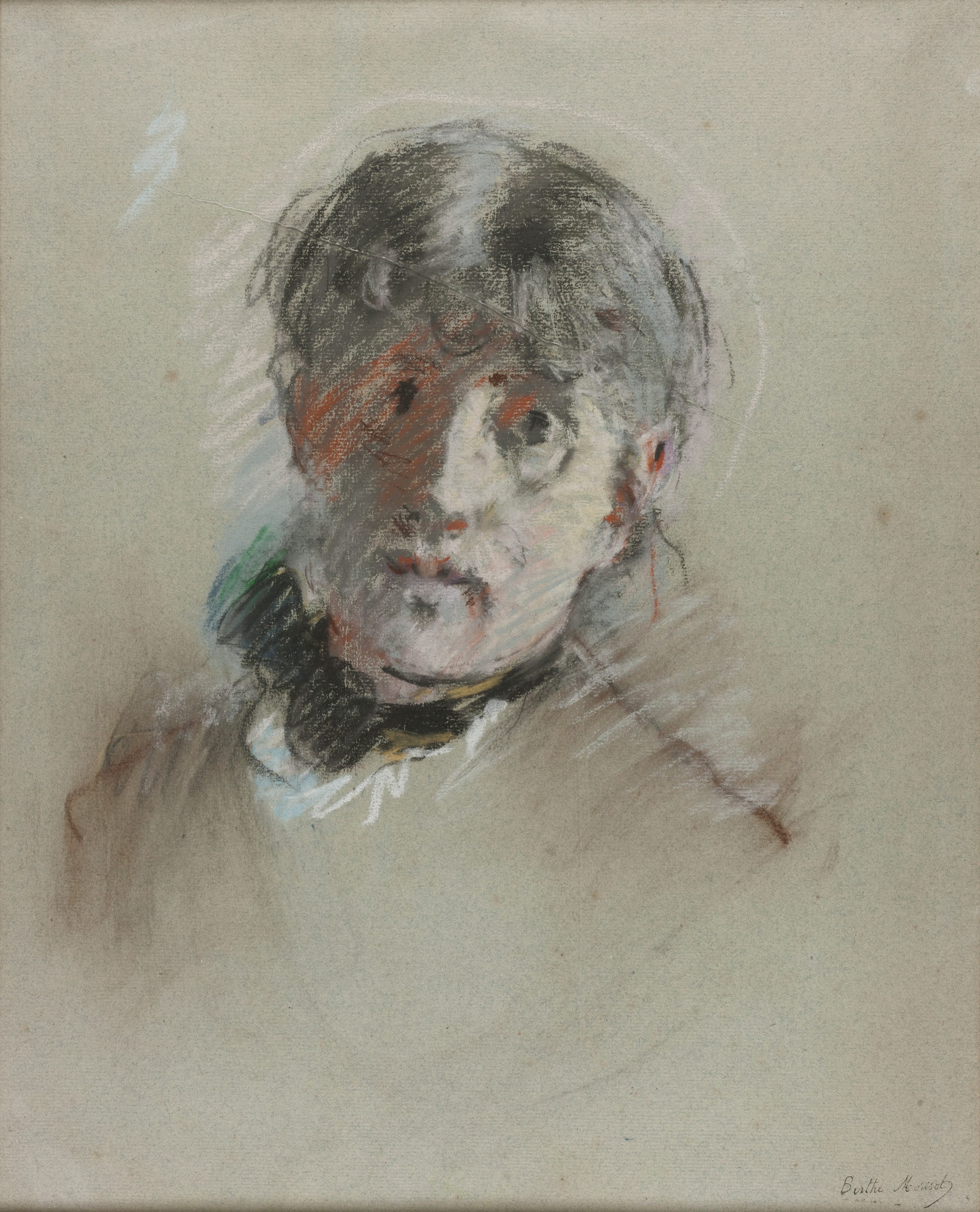 Self-Portrait by Berthe Morisot, c. 1885 — fine art print
