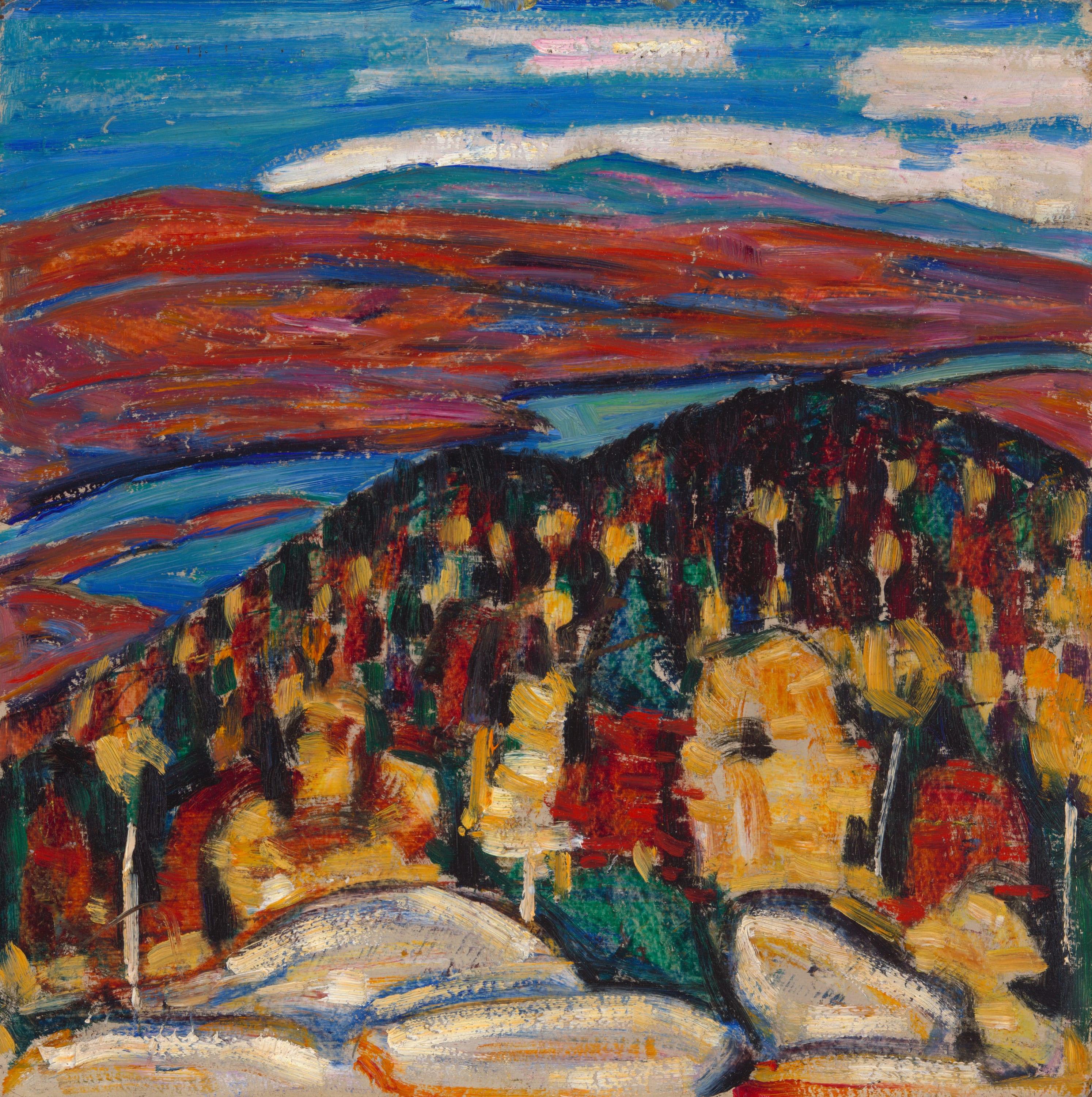 Landscape no. 26 by Marsden Hartley, 1909–10 — fine art print