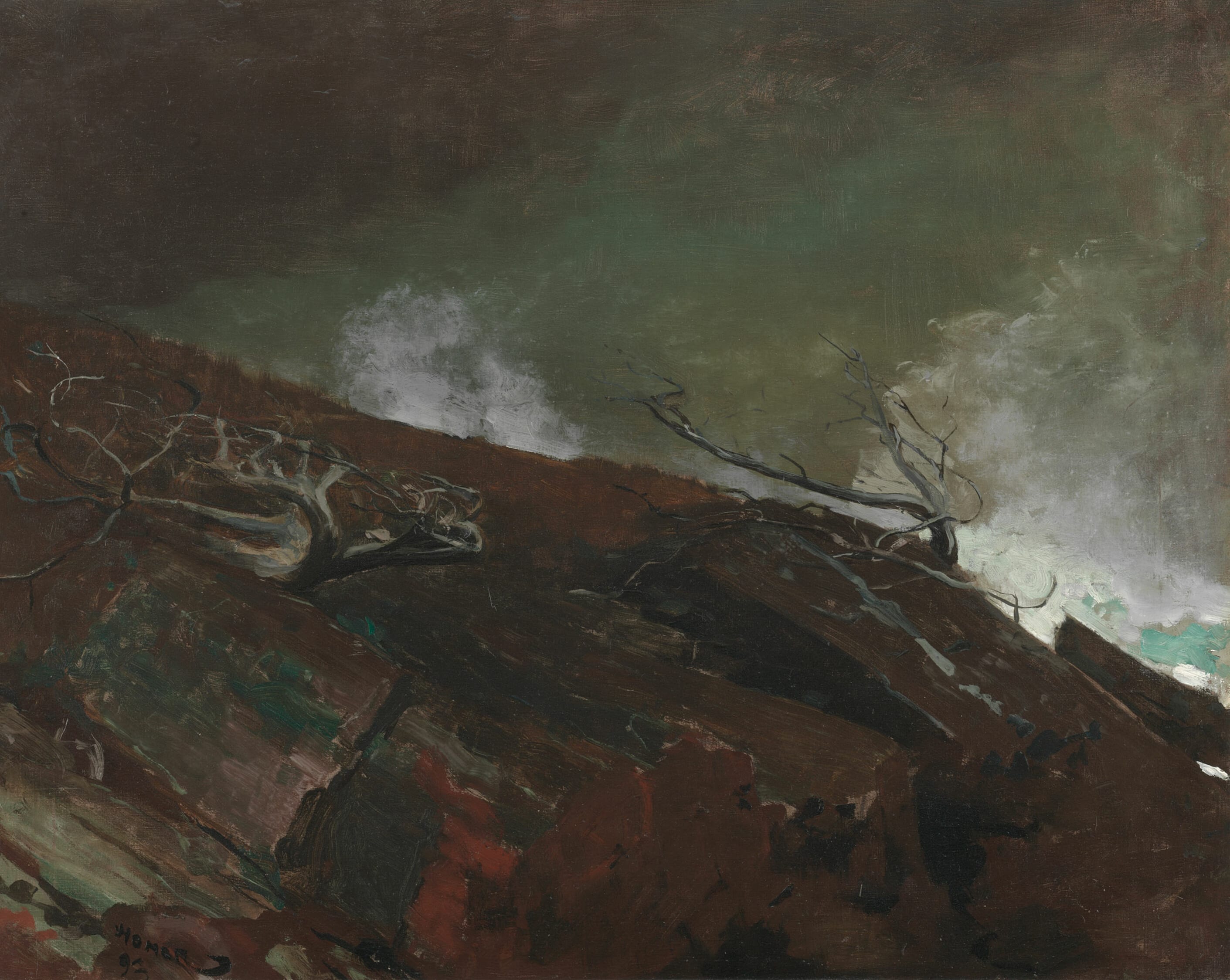 Coast of Maine by Winslow Homer, 1893 — fine art print