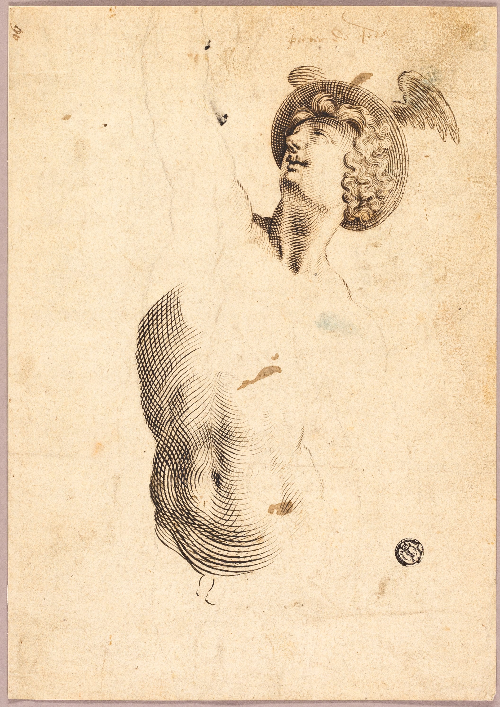 Mercury by Jan Harmensz. Muller, c. 1600 — fine art print