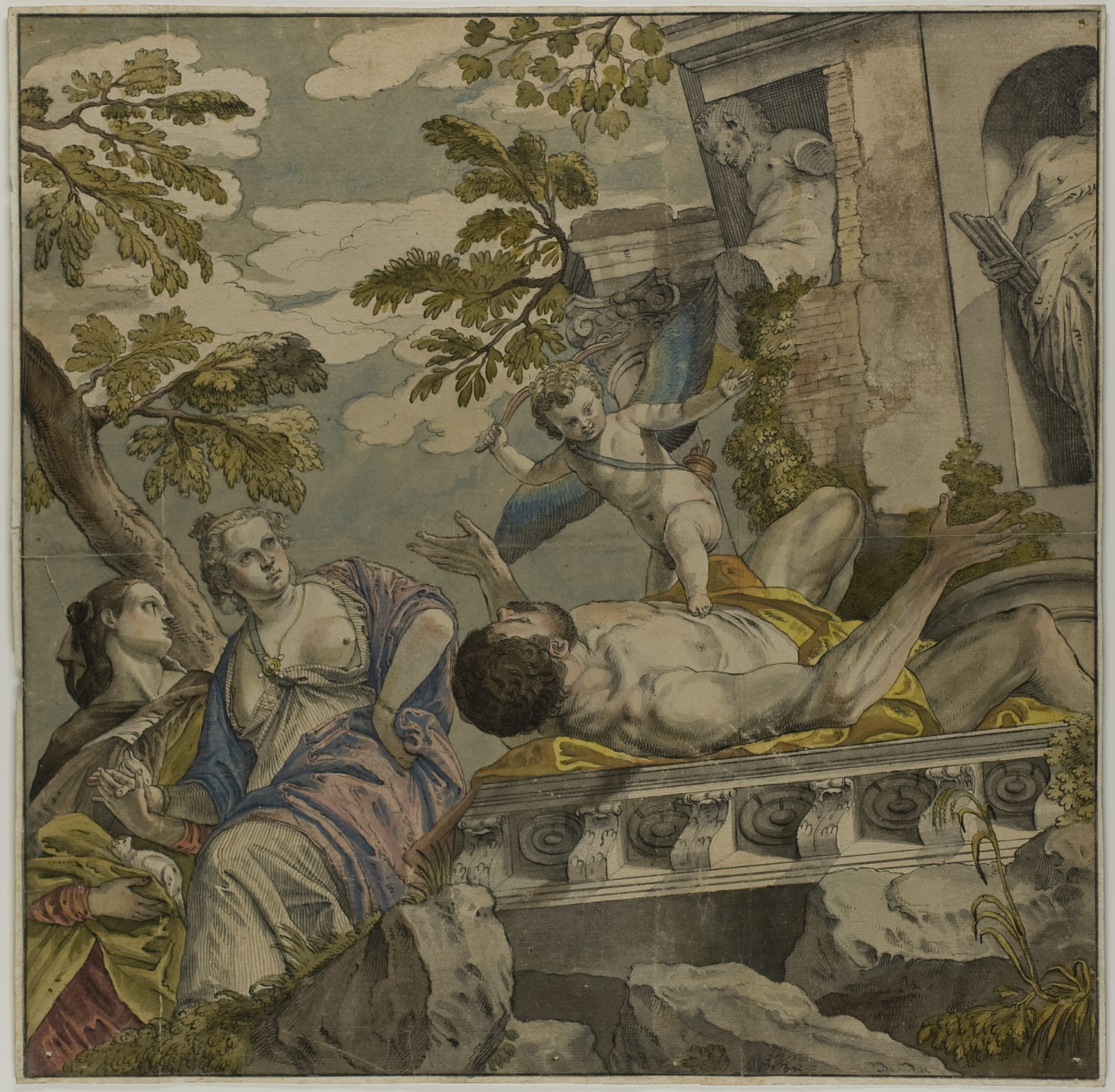 Allegory of Love: Scorn by Veronese (Paolo Caliari), n.d. — fine art print