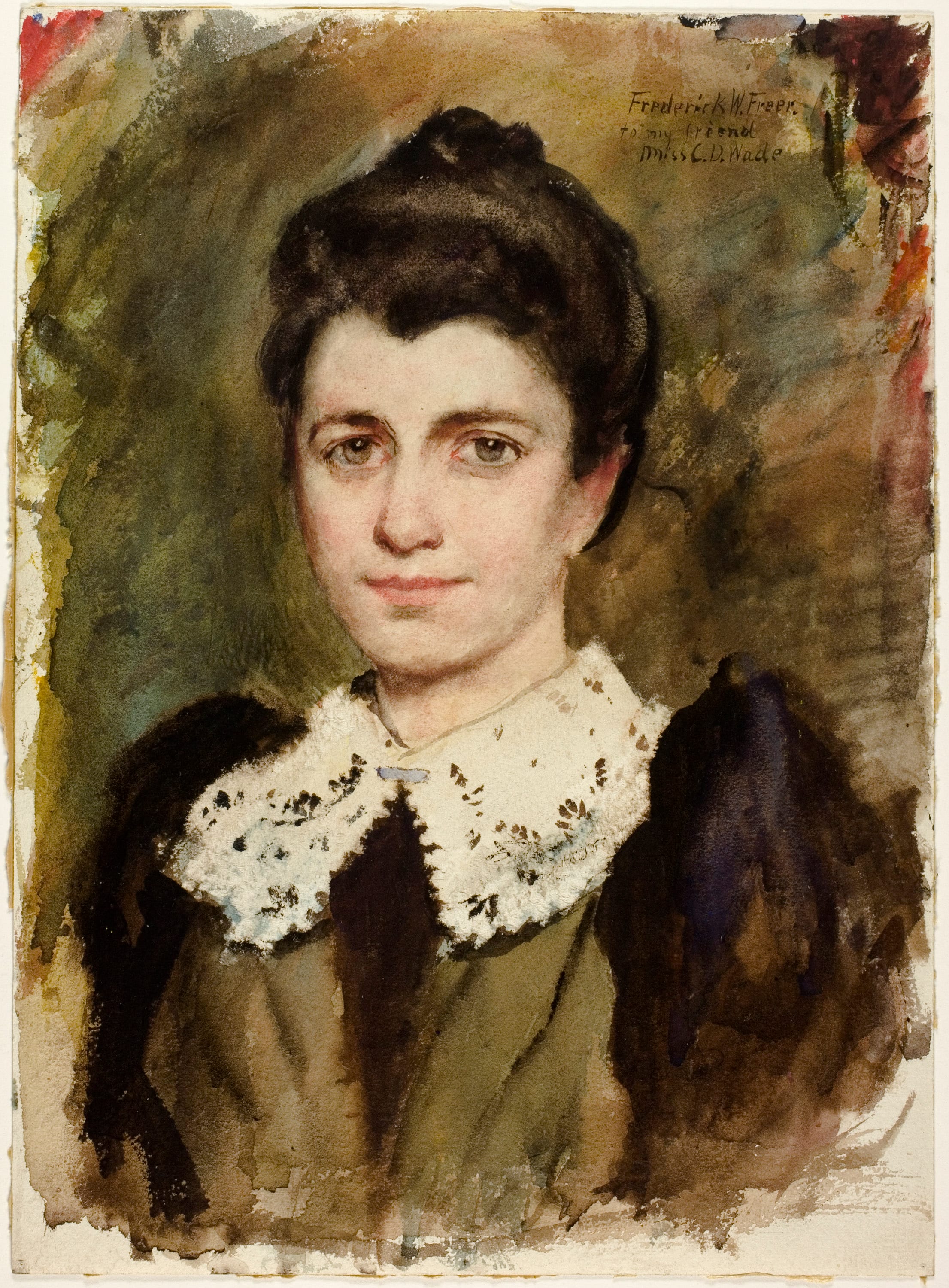 Caroline D. Wade by Frederick Warren Freer, n.d. — fine art print