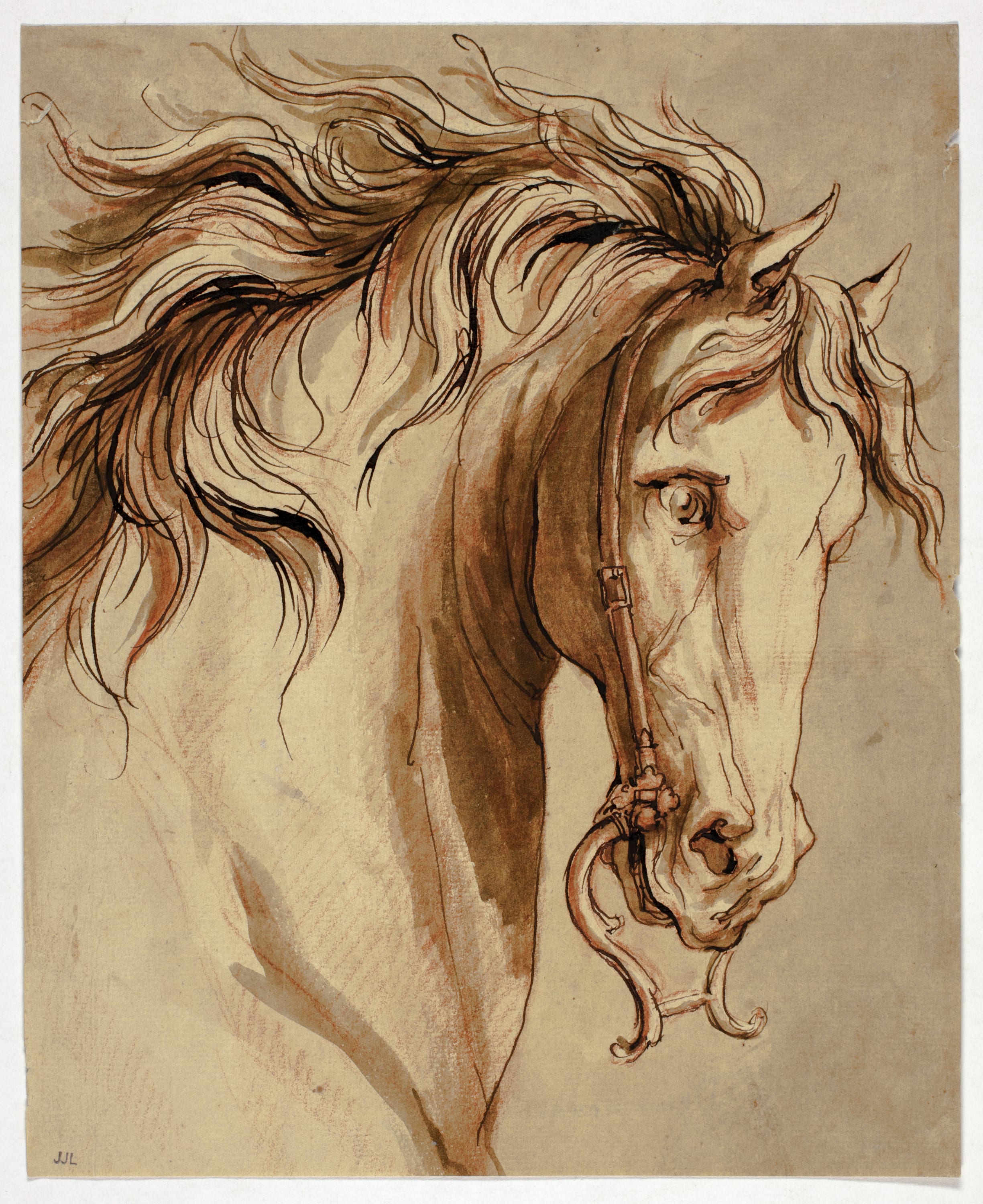 Study for Sculpture of William III by John Michael Rysbrack, n.d. — fine art print