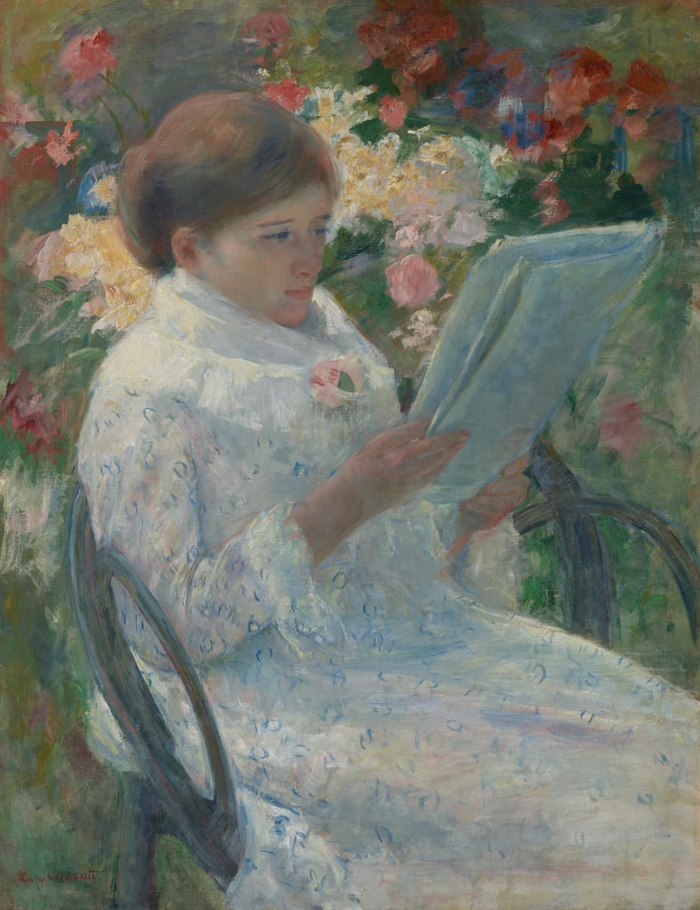 On a Balcony by Mary Cassatt, 1878–79 — fine art print