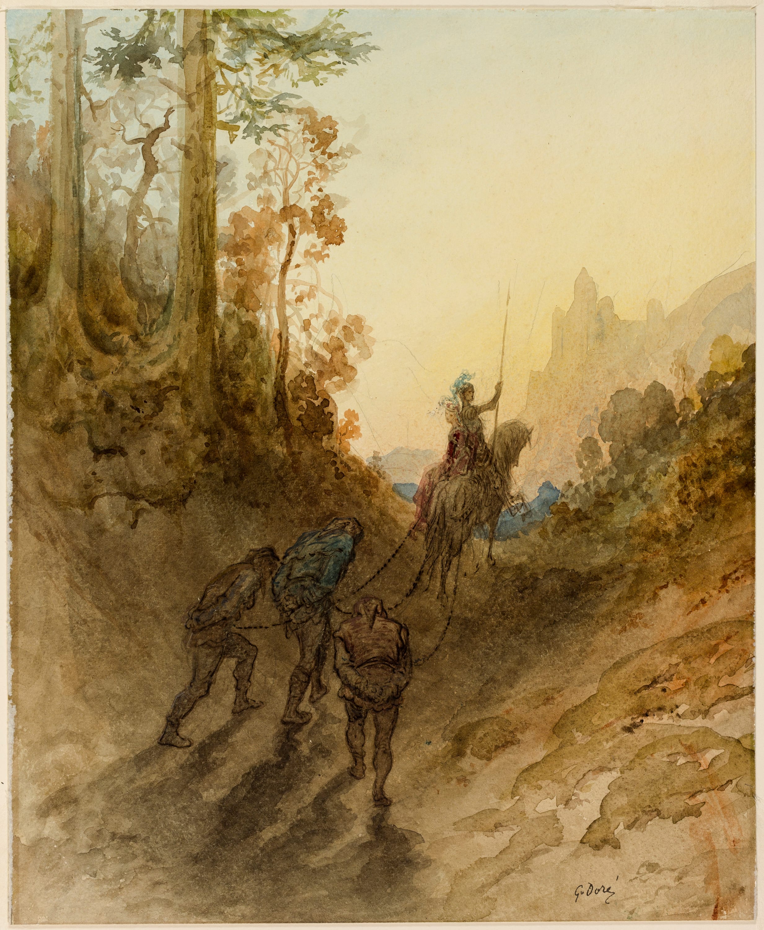 The Giants are Captured by Gustave Doré, c. 1879 — fine art print