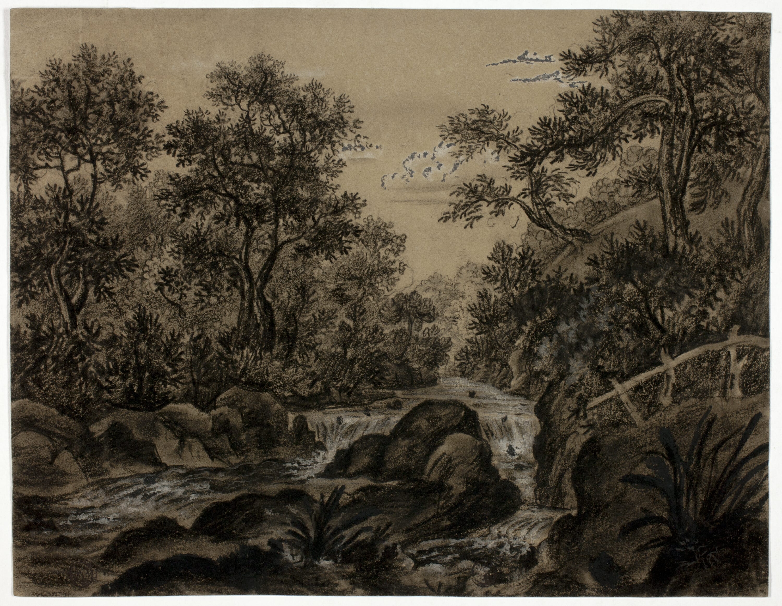 Valley of the Yealme by Unknown artist, 19th century — fine art print