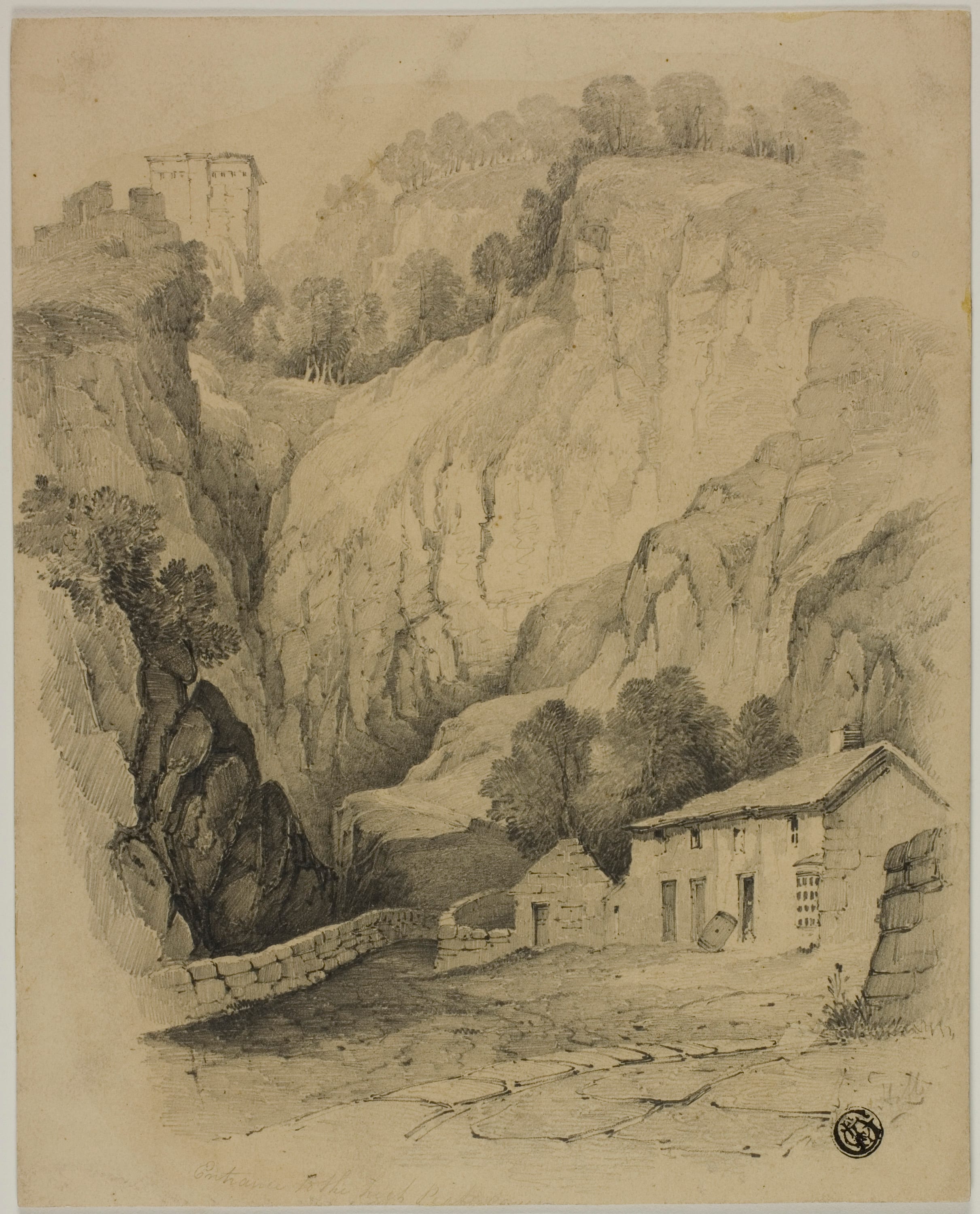 Crags and Horses in Highlands by Henry Hill, n.d. — fine art print