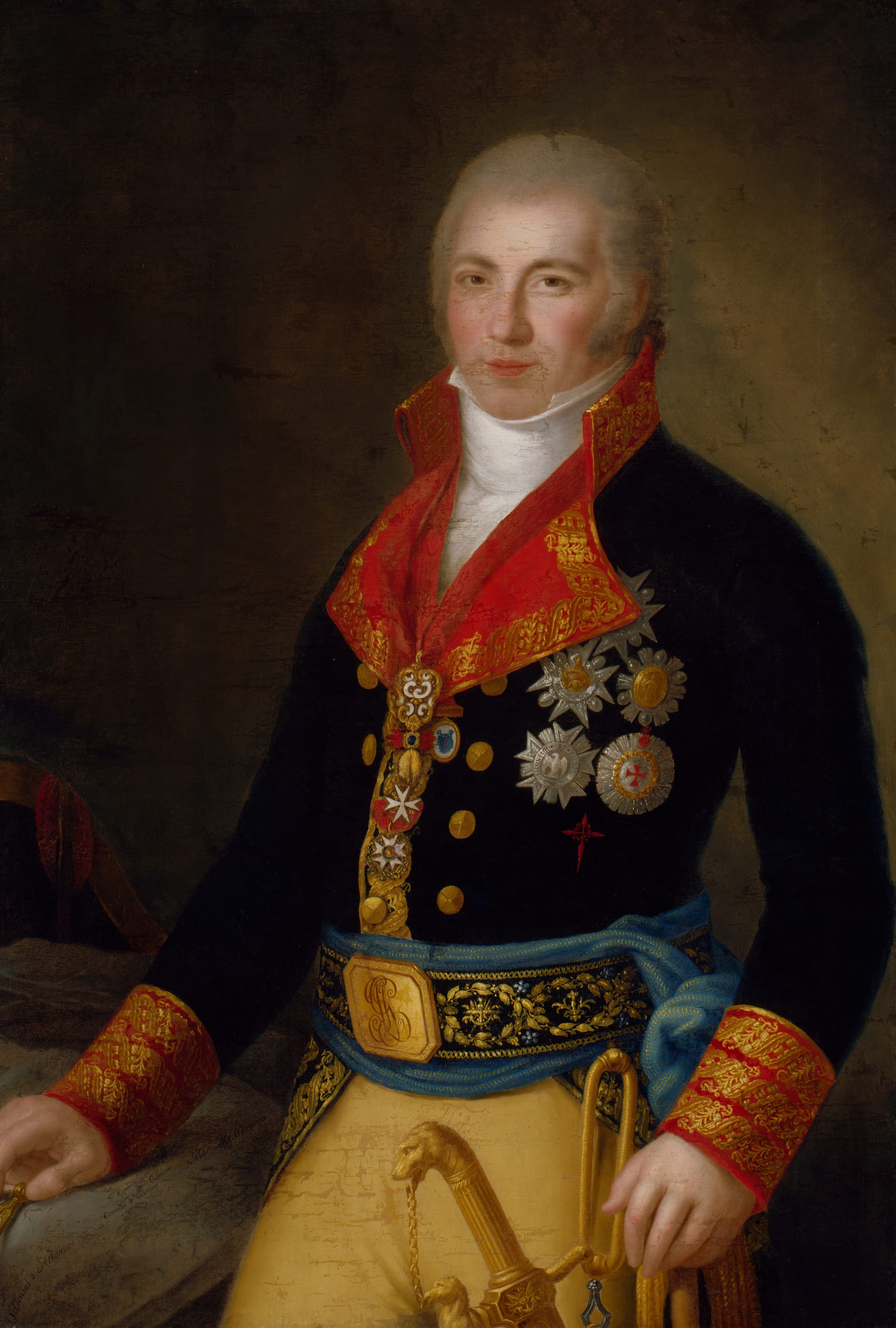 Manuel Godoy by Agustin Esteve y Marqués, 1800–8 — fine art print